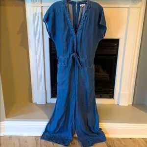 Splendid Chambray Jumpsuit